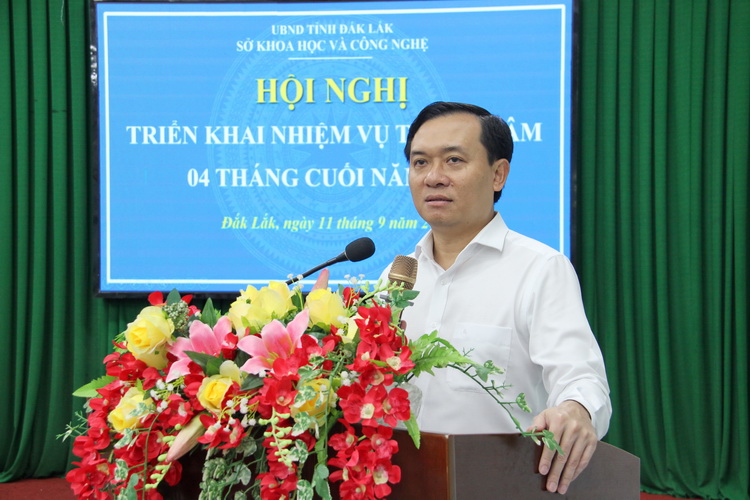 Sở KH&CN triển khai nhiệm vụ trọng tâm 04 tháng cuối năm 2025