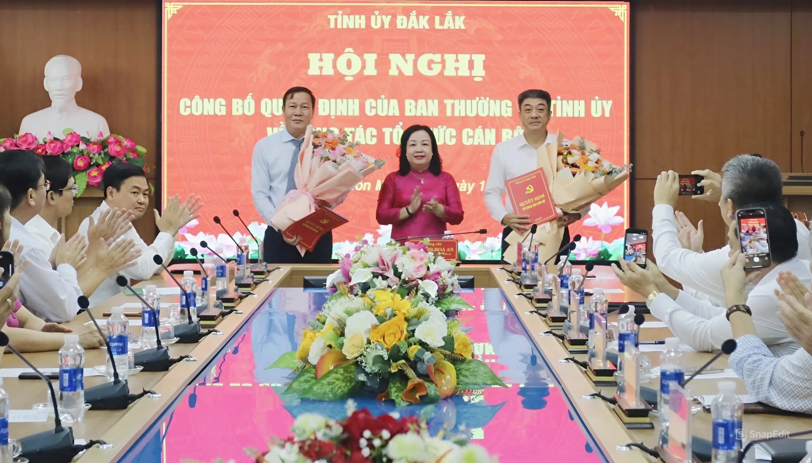 Đồng chí Trần Phú Hùng giữ chức Bí thư Đảng ủy phường Buôn Ma Thuột